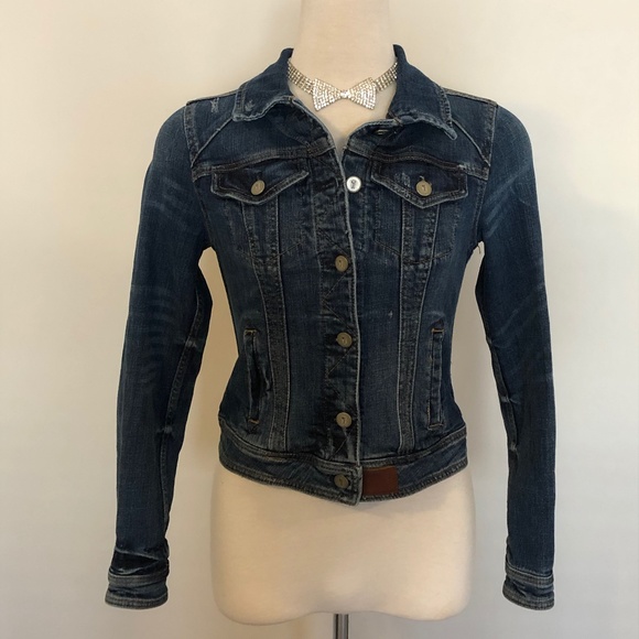 Like-New Classic Pilcro/Anthropologie Jean Jacket - Picture 4 of 13